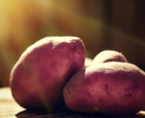 Patatas moradas