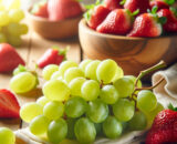 Uva blanca sabor fresa